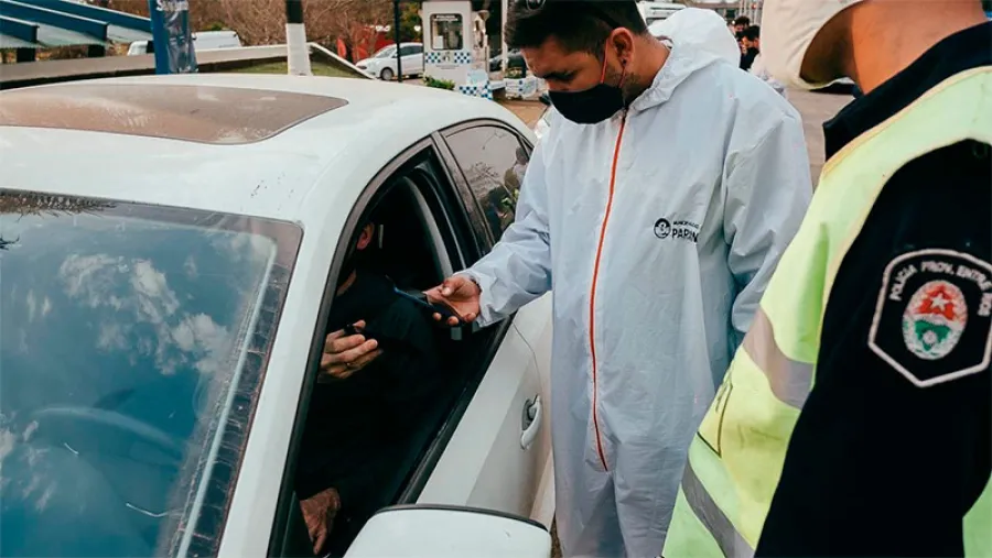 coronavirus control de tránsito