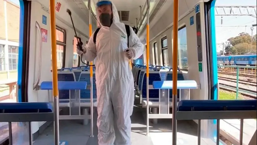 desinfección transporte 