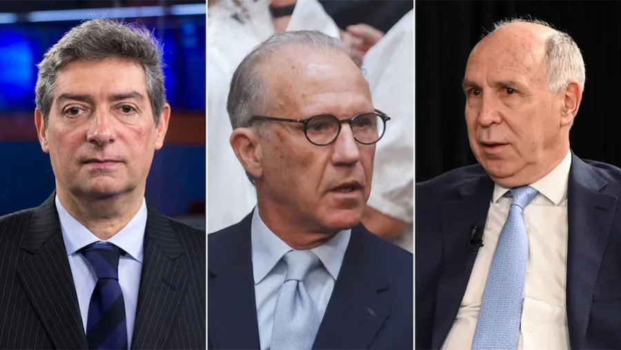 Horacio Rosatti, Carlos Rosenkrantz y Ricardo Lorenzetti.