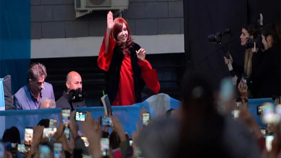 Cristina Kirchner de campaña Cristina Kirchner de campaña