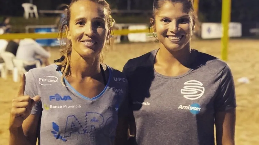 Beach Volley: los entrerrianos Azaad y Gallay ya están en Hamburgo para el Mundial