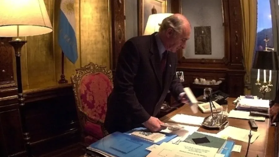 Las últimas horas del ex presidente