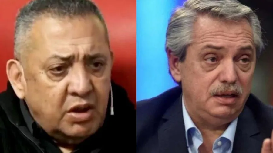 Luis D´Elía - Alberto Fernández Luis D´Elía - Alberto Fernández