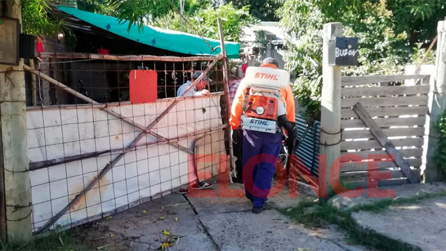 dengue bloqueo sanitario barrio Los Arenales dengue bloqueo sanitario barrio Los Arenales