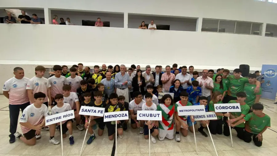 Nogoyá fue sede del 50° Campeonato Nacional de Menores de Trinquete