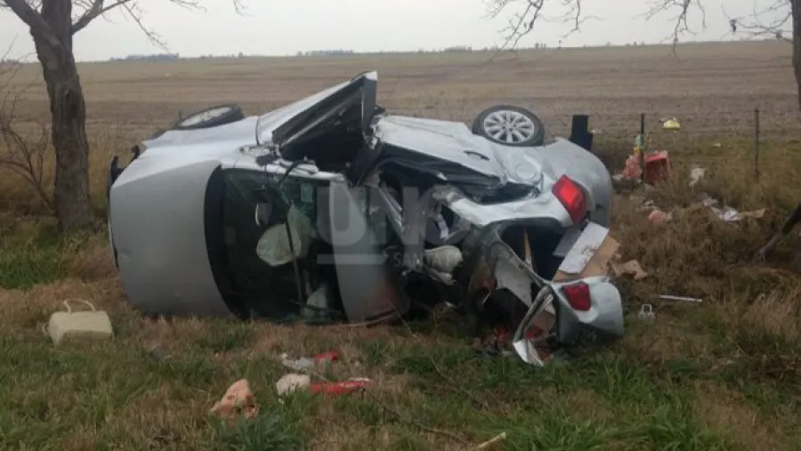 accidente ruta nacional 19 Clucellas