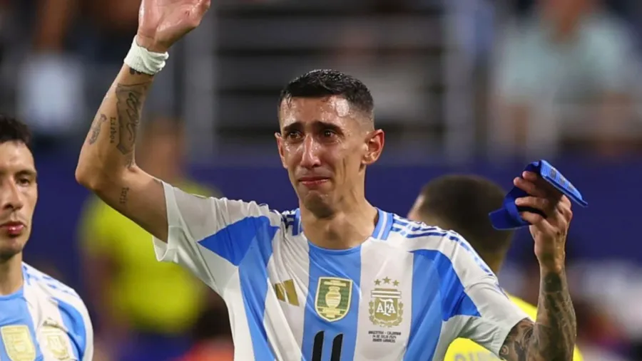 Ángel Di María: "Estaba escrito, soñé que ganaba la final y me retiraba de esta manera"