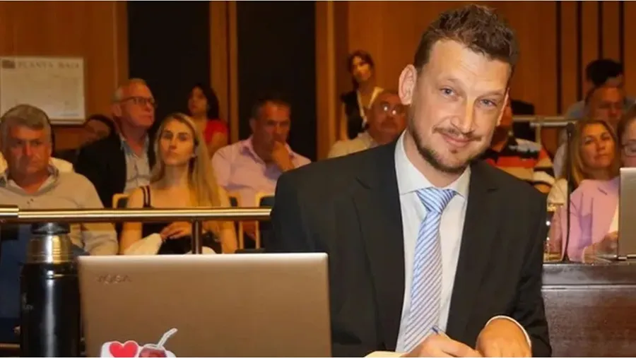 Imagen de archivo de Germán Kiczka, quien fue detenido por la policía en un campo de la localidad correntina de Loreto. Siguen buscando a su hermano Sebastián.