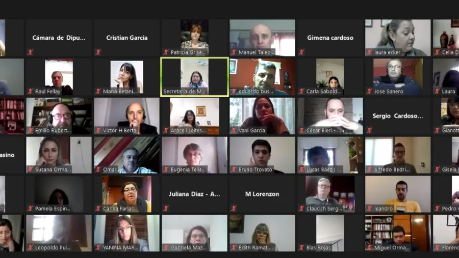 Personal de la Cámara de Diputados entrerriana se capacitó en la Ley Micaela