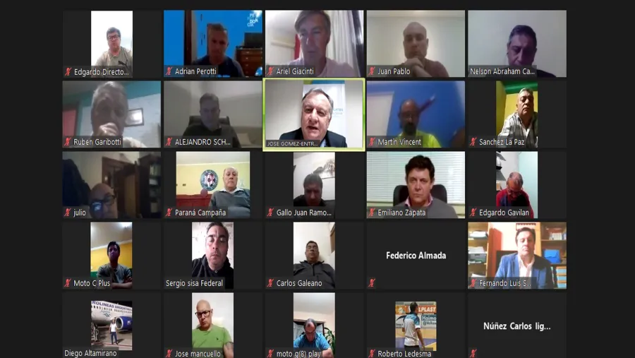 Provincia capacitó sobre protocolos a los dirigentes del fútbol entrerriano