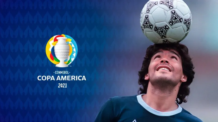 Con un show audiovisual, Conmebol homenajeó a Maradona en la previa del debut argentino Con un show audiovisual, Conmebol homenajeó a Maradona en la previa del debut argentino