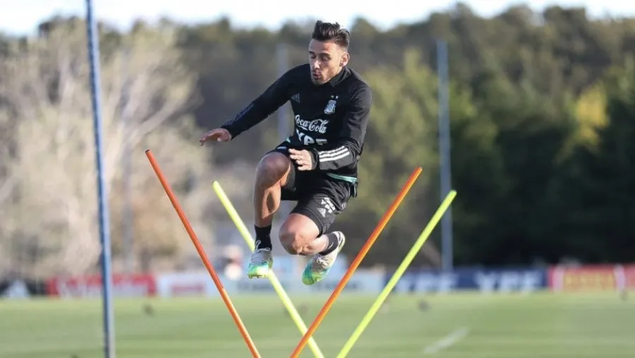 Eduardo Salvio Por un testeo, "Toto" Salvio encendió las alarmas de la concentración argentina