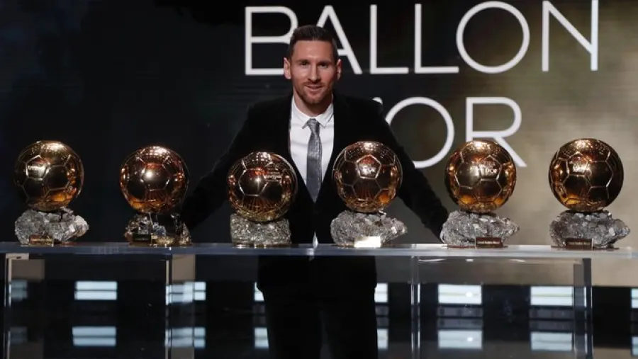 Lionel Messi se quedó con su sexto Balón de Oro y es el más ganador de la historia