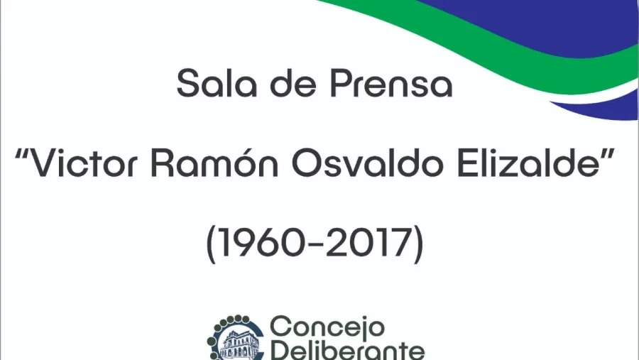 Designaron “Víctor Elizalde” a la sala de prensa del Concejo Deliberante de Victoria