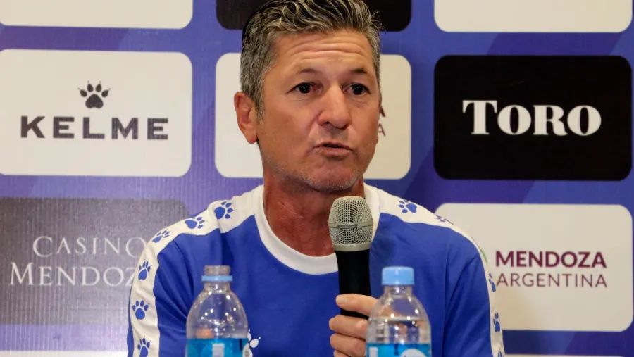 Sciacqua fue presentado en Godoy Cruz: “Éste es el desafío más importante de mi carrera”