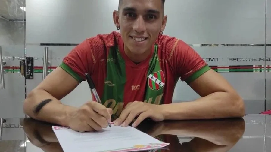 El entrerriano Emanuel Alarcón es una de las caras nuevas de Sportivo Las Parejas