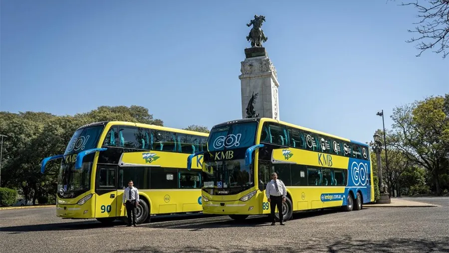 El Grupo Her es propietaria de KMB, Expreso Hernandarias, Dumascat, Expreso Alberino y HSI.