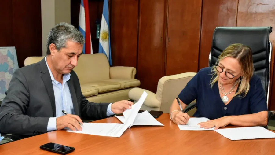 Sergio Martínez con Marisa Paira