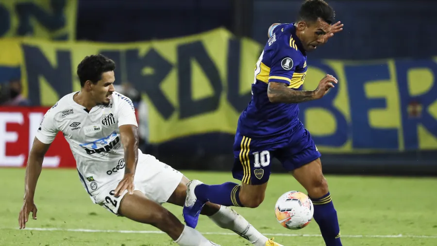 Fútbol: con un empate sin goles, Boca abrió su serie con Santos en La Bombonera