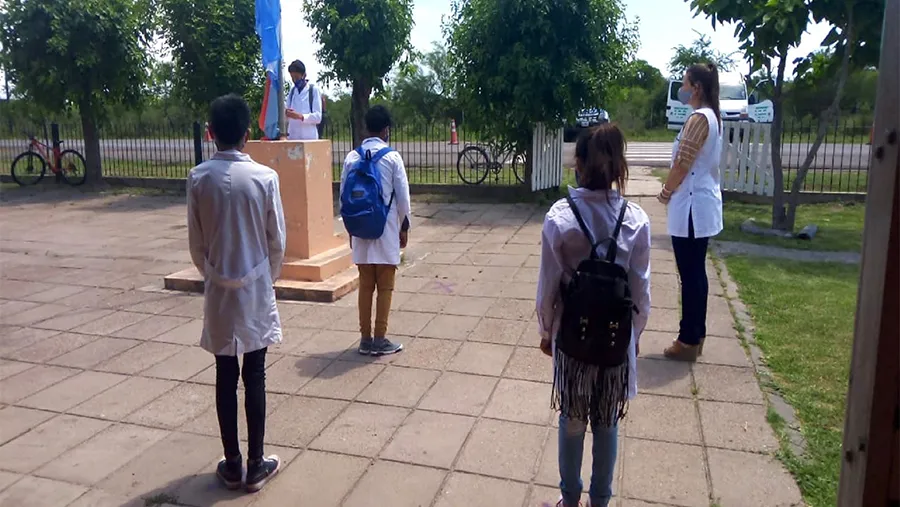 A partir de este lunes se suman 46 escuelas a las 33 que ya existen para las clases presenciales. A partir de este lunes se suman 46 escuelas a las 33 que ya existen para las clases presenciales.