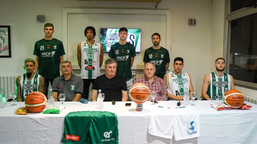 Estudiantes de Concordia presentó su plantel para la próxima temporada