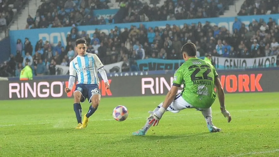 Racing se floreó en el Cilindro de Avellaneda y venció a Central Córdoba