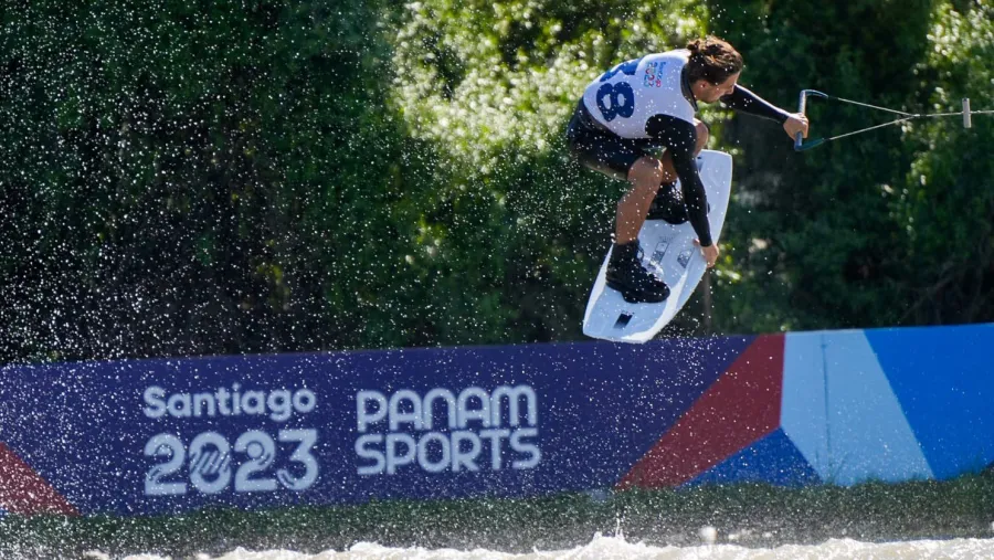 Santiago 2023: la segunda medalla dorada llegó también desde el esquí acuático