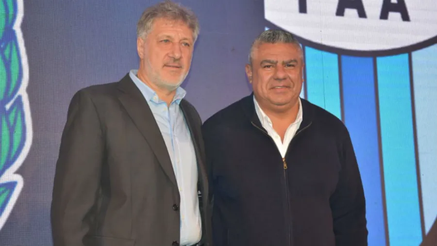 Sergio Marchi y Chiqui Tapia La AFA y Agremiados acordaron la extensión de contratos para preservar fuentes de trabajo