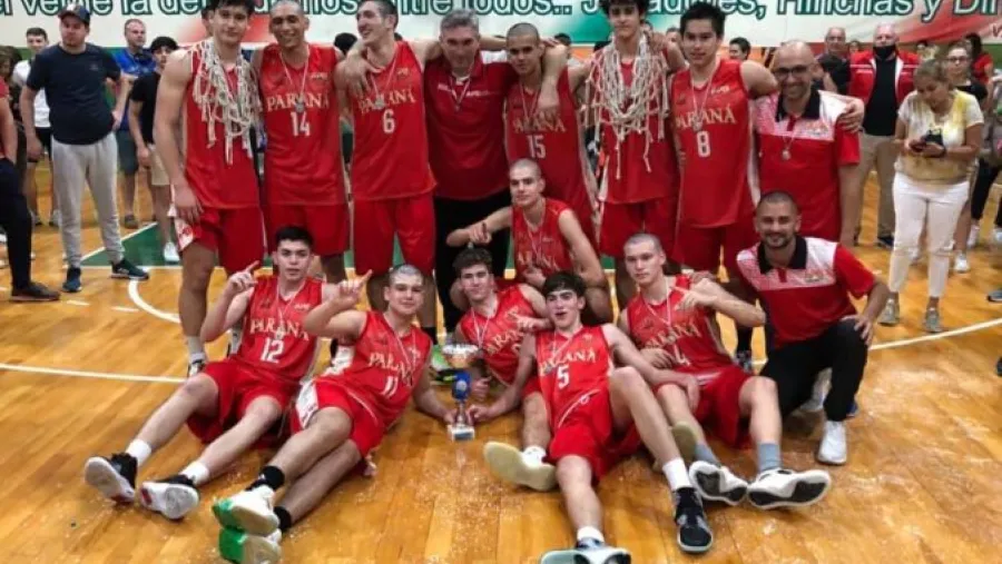 Por sexta vez consecutiva, Paraná se quedó con el título provincial U17 de básquet