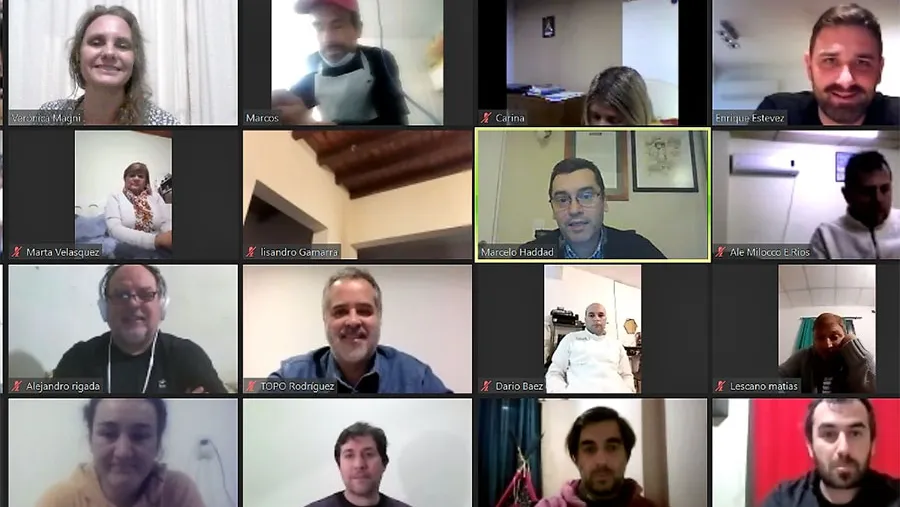 El plenario virtual de Consenso Federal.