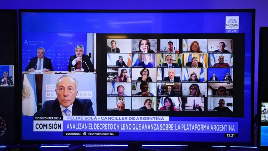 Avanza en el Senado una declaración por el conflicto con Chile