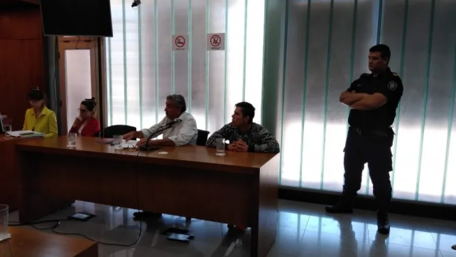 Facundo Siegfried en audiencia Facundo Siegfried en audiencia