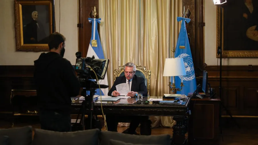 Alberto Fernández discurso en la ONU