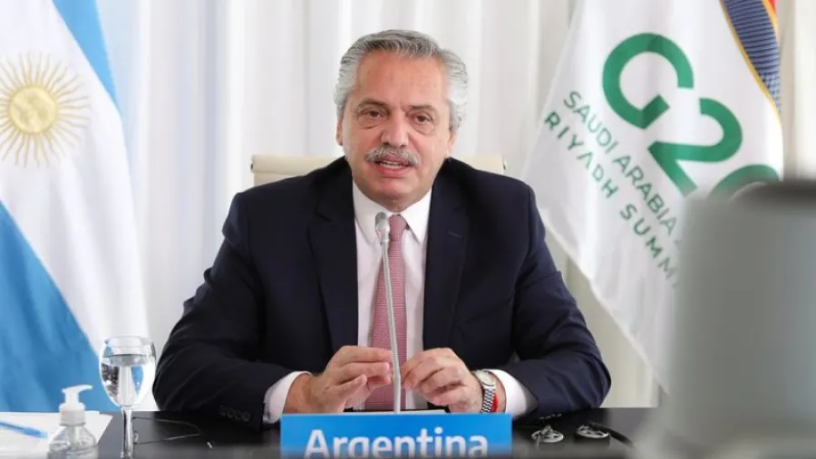 Alberto Fernández en el G20 Alberto Fernández en el G20