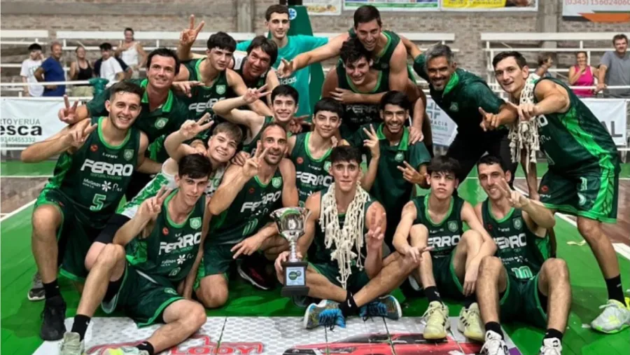 Básquet: Ferro de San Salvador se consagró campeón del Torneo Pre Federal