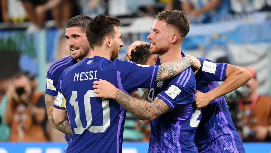 Argentina le ganó a Polonia por demolición y será rival de Australia en octavos de final