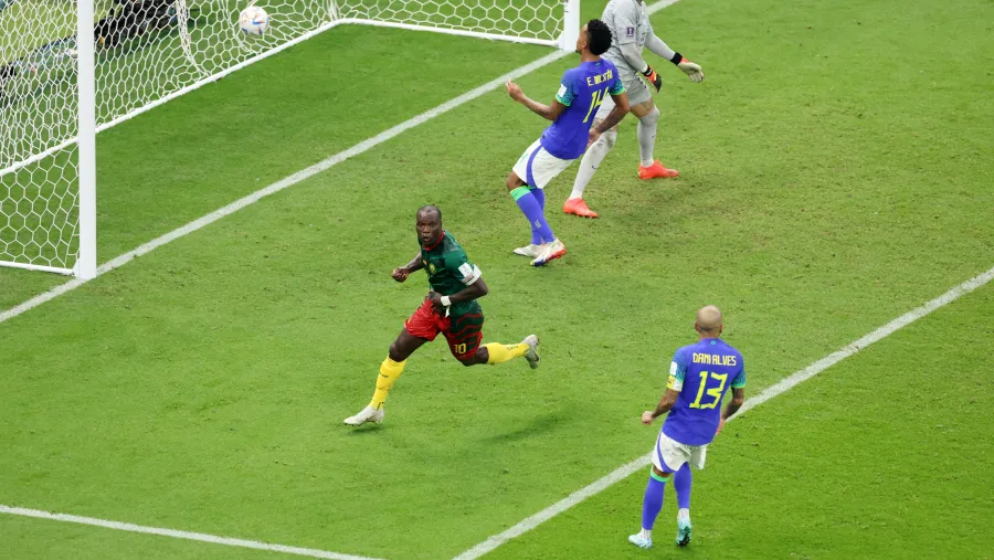 Qatar 2022: Camerún sorprendió a Brasil, que sufrió para clasificar primero en el Grupo G Qatar 2022: Camerún sorprendió a Brasil, que sufrió para clasificar primero en el Grupo G