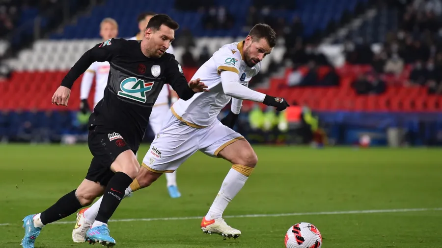 A pesar de la vuelta a la titularidad de Messi, PSG quedó eliminado de la Copa de Francia