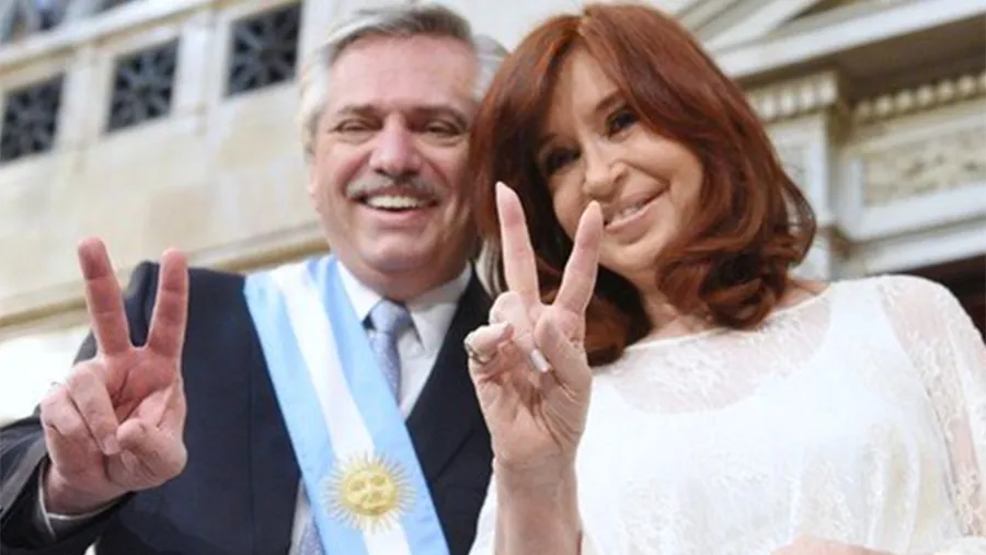 Alberto Fernández y Cristina Fernández durante el acto de asunción del Gobierno Nacional. Alberto Fernández y Cristina Fernández durante el acto de asunción del Gobierno Nacional.
