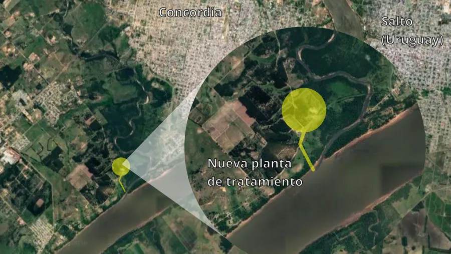 Licitaron la nueva planta de tratamiento de efluentes cloacales de Concordia Licitaron la nueva planta de tratamiento de efluentes cloacales de Concordia