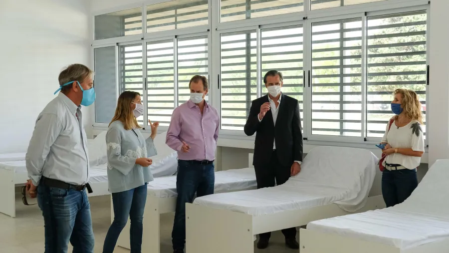 Dispusieron un centro sanitario en el CEMI para atender casos leves de coronavirus