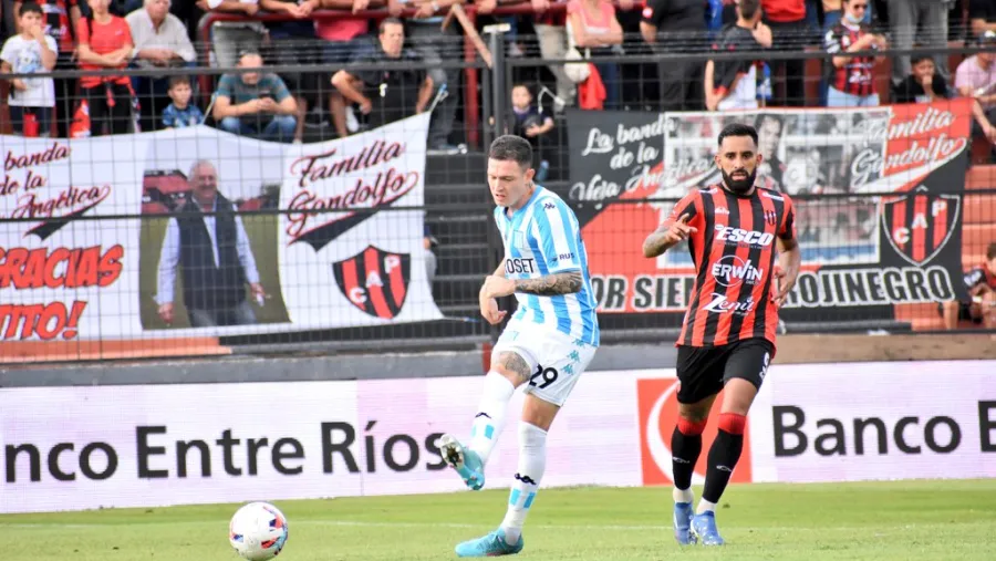 Patronato repitió errores y cayó ajustadamente con el líder e invicto Racing en el Grella