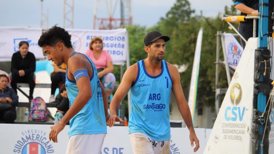 Beach Volley: nuevo quinto puesto para el entrerriano Julián Azaad en su gira europea