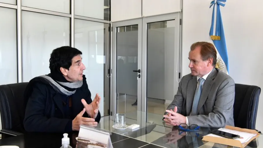 Bordet se reunió con Melconian