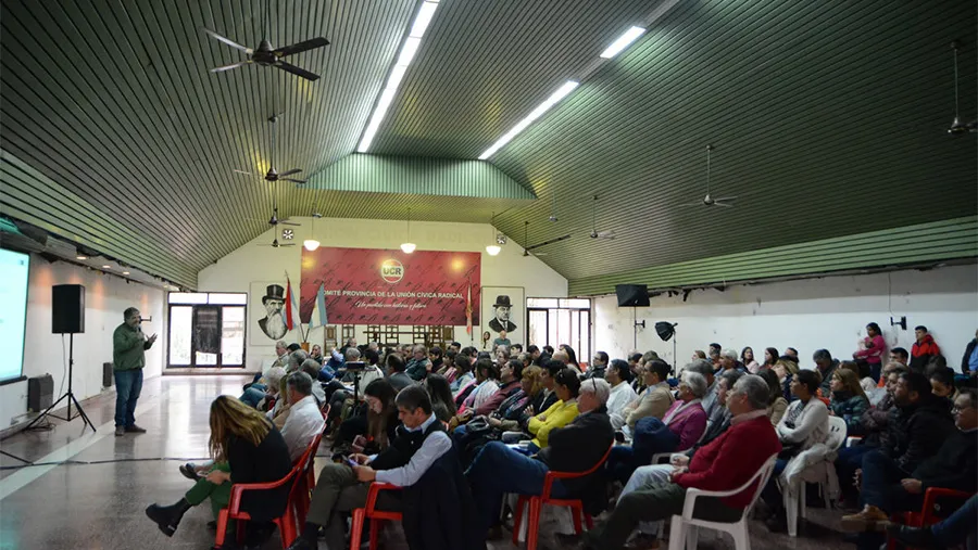 En el Comité Provincia de la UCR se reunió la línea “Juntos Entre Ríos Cambia” que referencia a Pedro Galimberti.
