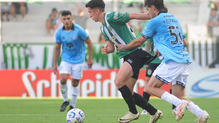 Liga Profesional: Banfield y Belgrano quedaron a mano en el Florencio Sola