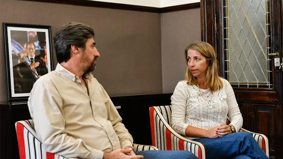 Imagen de archivo de Ángel Giano y Laura Stratta.