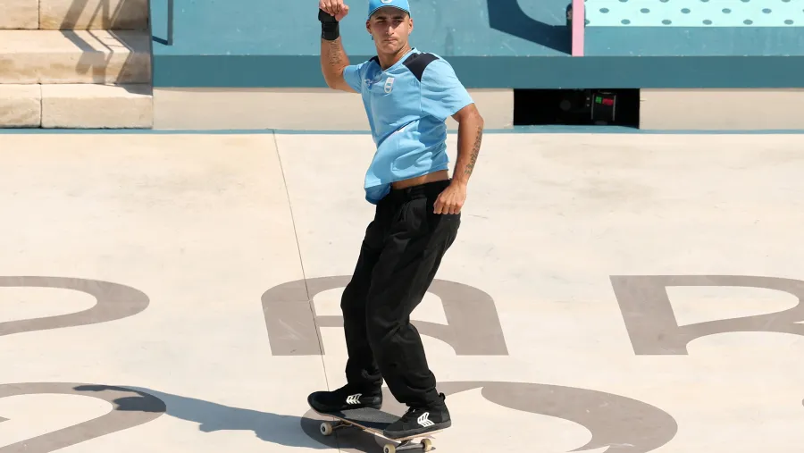Juegos Olímpicos: Matías Del Olio logró un diploma en skate