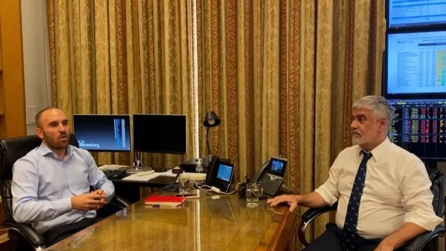 Guzmán y Feletti se reunieron con el FMI