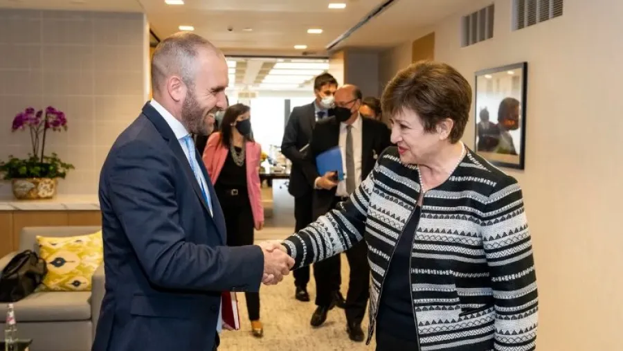 El ministro de Economía Martín Guzmán se reunión hoy con Kristalina Georgieva, titular del FMI El ministro de Economía Martín Guzmán se reunión hoy con Kristalina Georgieva, titular del FMI